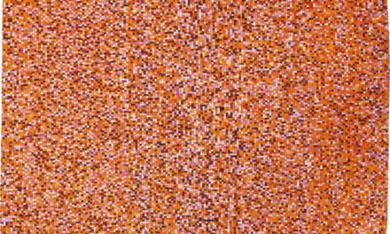 KARE DESIGN Gulvtæppe Pixel Orange Multi 170 x 240 cm