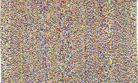 KARE DESIGN Gulvtæppe Pixel Rainbow Multi 170 x 240 cm