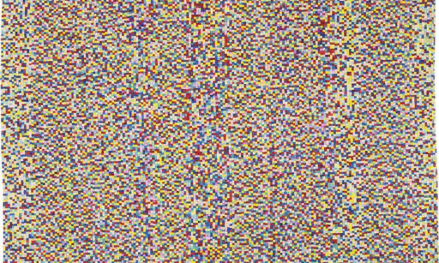 KARE DESIGN Gulvtæppe Pixel Rainbow Multi 170 x 240 cm