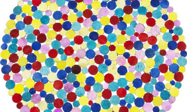 KARE DESIGN Tæppe, Circle Multi Culti Ø150 cm