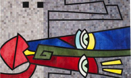 KARE DESIGN Gulvtæppe Face Pop Art 170 x 240 cm