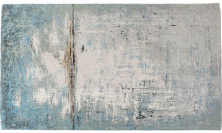 KARE DESIGN Gulvtæppe Abstract Blå 240 x 170 cm