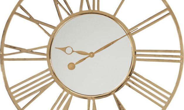 KARE DESIGN Vægur Giant Guld Ø120 cm