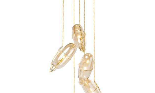 KARE DESIGN Loftlampe Capsule Amber