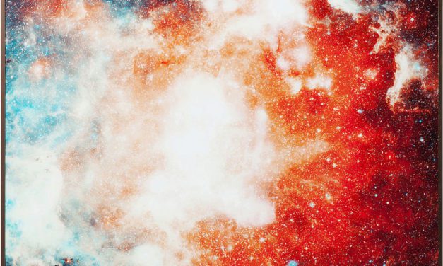 KARE DESIGN Billede, Frame Alu Cosmos 80 x 80 cm