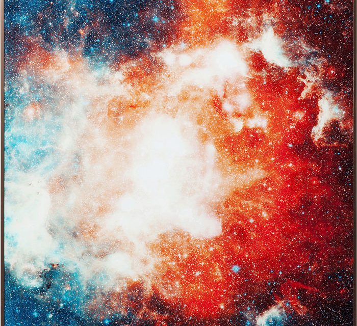 KARE DESIGN Billede, Frame Alu Cosmos 80 x 80 cm