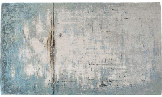 KARE DESIGN Gulvtæppe Abstract Blå 300 x 200 cm