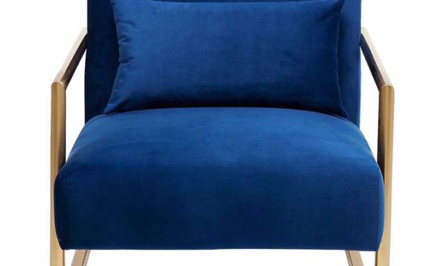 KARE DESIGN Lænestol, Living Vegas Blå