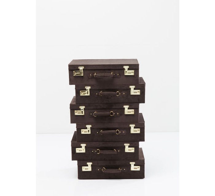 KARE DESIGN Kommode, Suitcase Brun