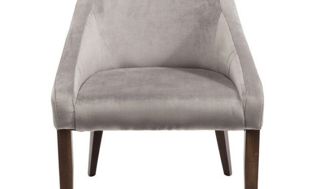 KARE DESIGN Stol, Mode Velvet Grå