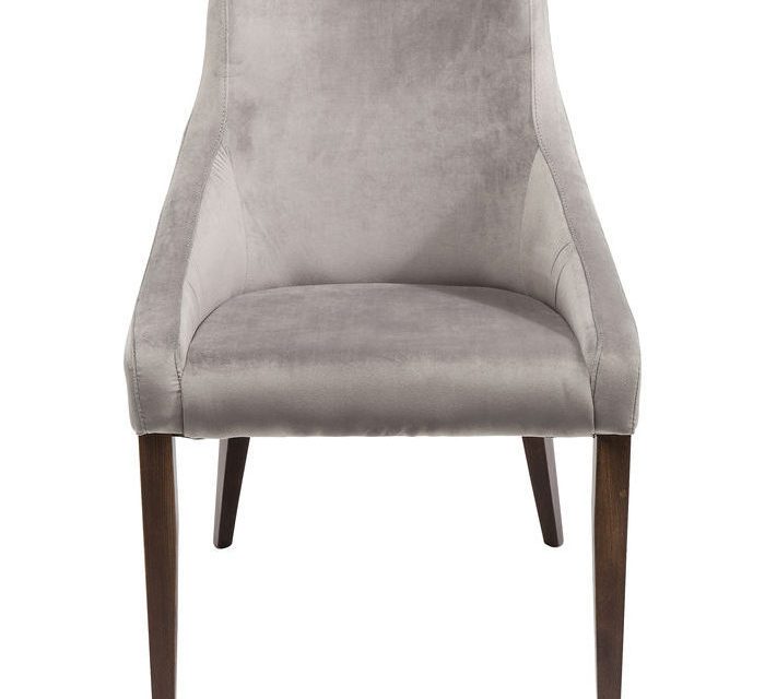 KARE DESIGN Stol, Mode Velvet Grå
