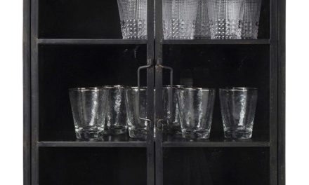 KARE DESIGN Vitrineskab, Gold Coast 56 cm