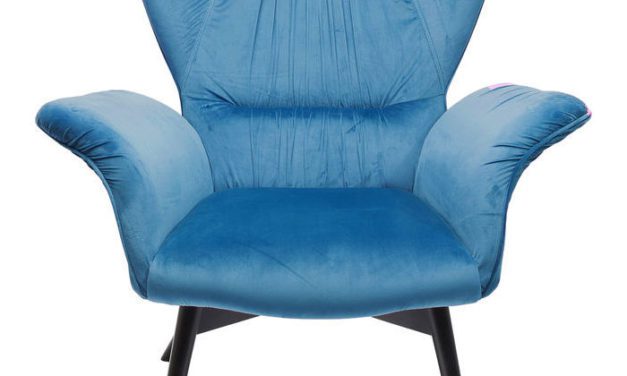 KARE DESIGN Lænestol Wall Street Petrol