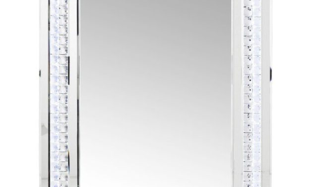 KARE DESIGN Vægspejl Crystals LED 80 x 60 cm