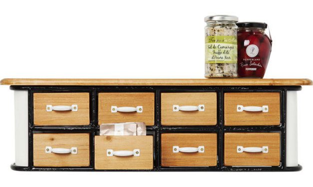 KARE DESIGN Kabinet Grannys Kitchen Mini 8 Skuffer