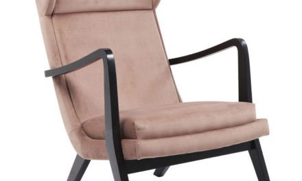 KARE DESIGN Øreklapstol, Silence Velvet Rosa