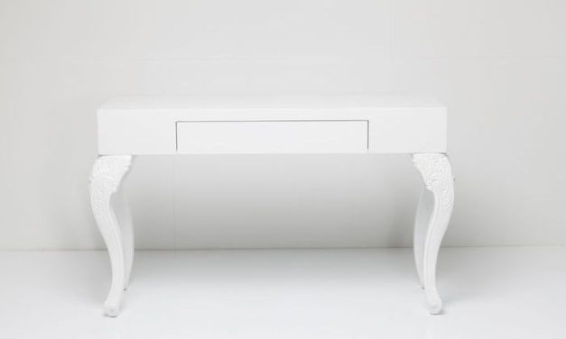 KARE DESIGN Konsolbord Janus All Hvid 1 Skuffe