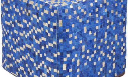 KARE DESIGN Puf, Pixel Blue 40 x 40 cm