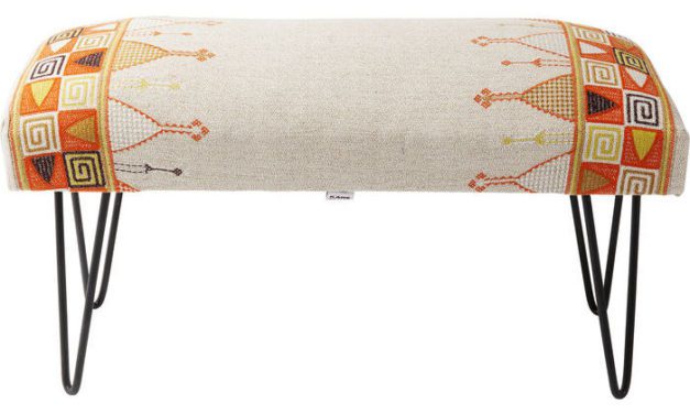 KARE DESIGN Bænk Izzy Ethno 80 cm