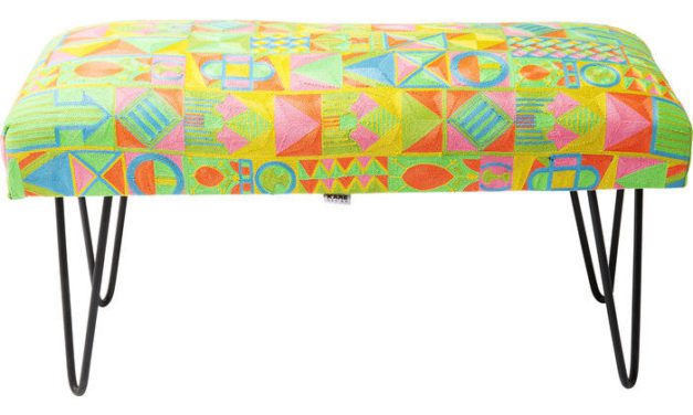 KARE DESIGN Bænk Izzy Gaga Colore 80 cm