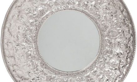 KARE DESIGN Vægspejl XXL Cosmos Flowers Ø110 cm