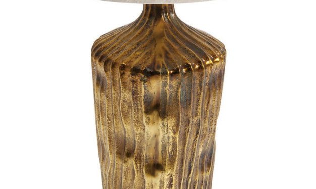 KARE DESIGN Sidebord Firestarter Riffle Ø46 cm