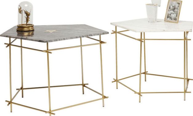 KARE DESIGN Sidebord Mystic Pentagon (2/Sæt)