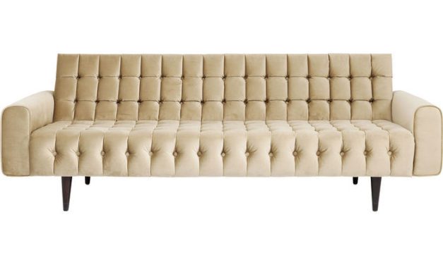 KARE DESIGN Sofa, Milchbar Goldy 3-personers
