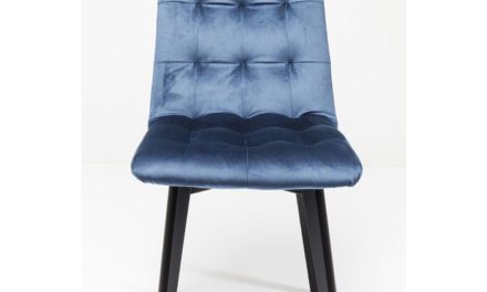 KARE DESIGN Stol, Moritz Royal Petrol