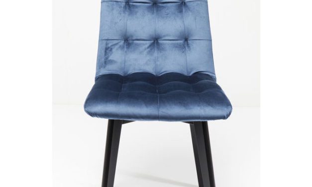 KARE DESIGN Stol, Moritz Royal Petrol