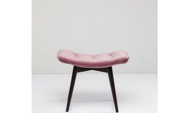 KARE DESIGN Taburet, Vicky Velvet Rosa