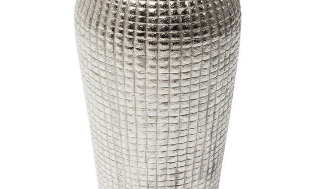 KARE DESIGN Vase Cubes Alu 56 cm