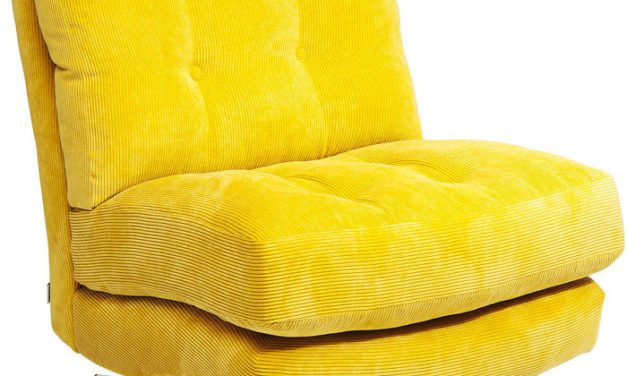 KARE DESIGN Stol, Swivel Cinema Gul