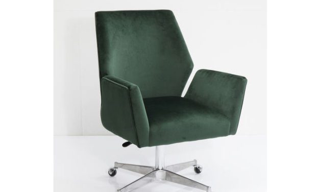 KARE DESIGN Armstol, Swivel Chicago Grøn