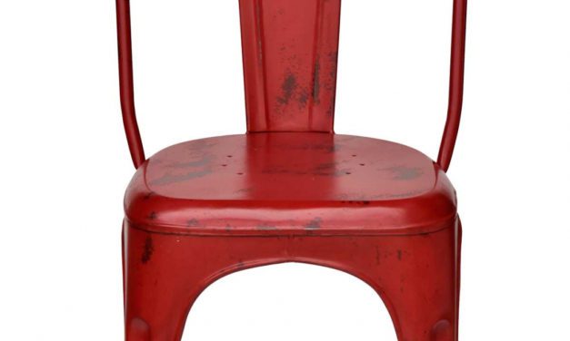 TRADEMARK LIVING Spisebordsstol – fabriksrød