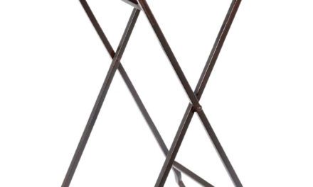 TRADEMARK LIVING Cafébord med et råt finish