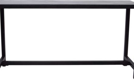 TRADEMARK LIVING Konsolbord i jern – sort