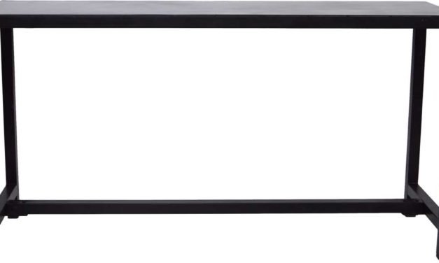 TRADEMARK LIVING Konsolbord i jern – sort
