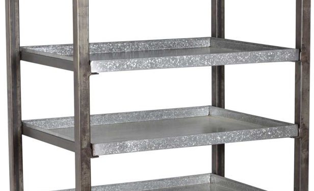 TRADEMARK LIVING Høj brødvogn /reol med det helt rigtige look – 8 hylder