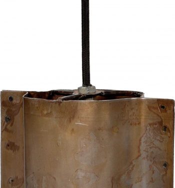 TRADEMARK LIVING Loftslampe – jern med klar lak