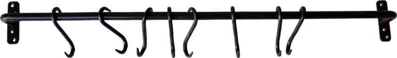 TRADEMARK LIVING Stang til ophæng i jern med 8 kroge