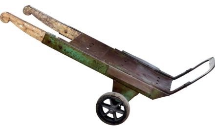 TRADEMARK LIVING Rustik gammel sækkevogn