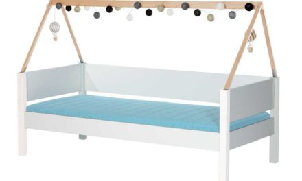 MANIS-H Husseng – hvid m. sengekant (200×90)