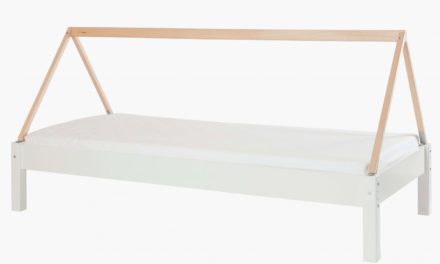 MANIS-H Husseng – hvid m. bøgestel (200×90)