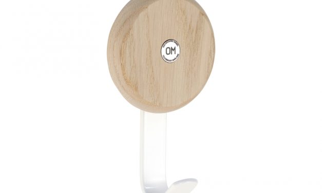 FURBO Ewo – krog i hvidt stål og træ Lakeret eg