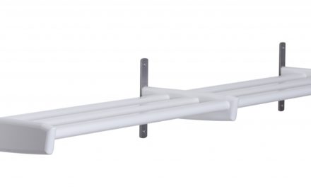 FURBO Meja – skohylde, 115 cm. Hvid