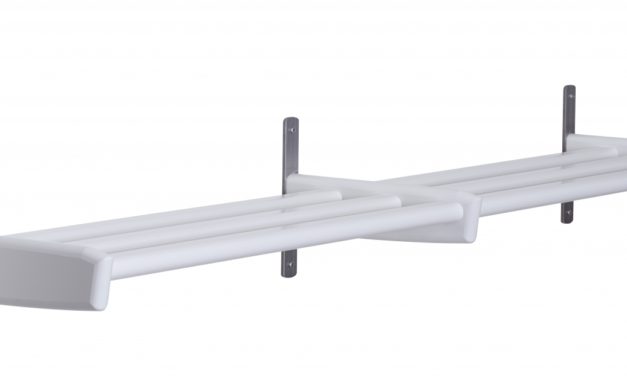 FURBO Meja – skohylde, 115 cm. Hvid