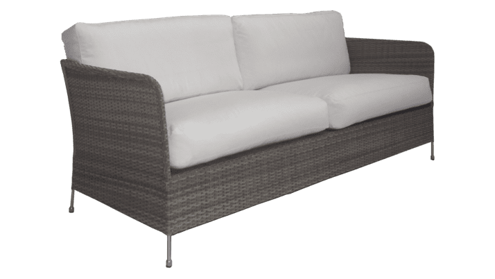 SIKA DESIGN Orion 3-pers. havesofa inkl. hynder – Teak grå