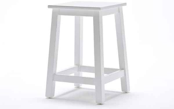 NOVASOLO Halifax køkkenstol – hvid