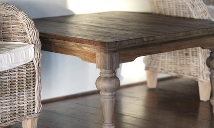 NOVASOLO "Hygge" firkantet sofabord teaktræ (100×100)